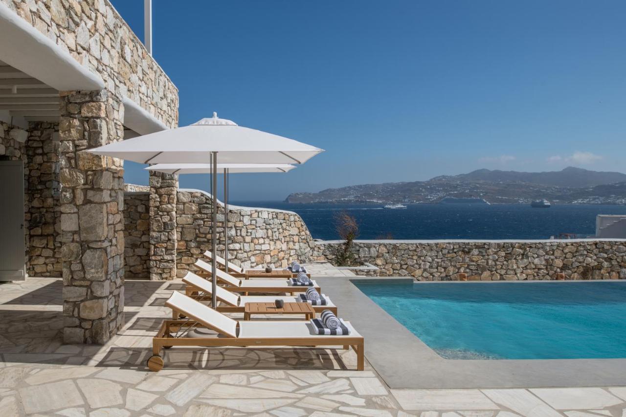 Mykonos Esti Luxury Villas Agios Ioannis Diakoftis Exterior photo